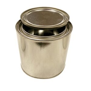 Empty QT Can/Lid Unlined W/Lid