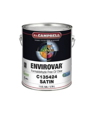 EnviroVar Formaldehyde Free Conversion Varnish Clear Satin Gallon