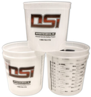 EZ Mix 5 Quart Mixing Cup w/ DSI Logo