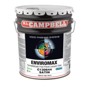 EnviroMax Formaldehyde Free Clear Pre-cat Satin 5 Gallons