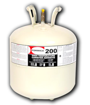 Formica Adhesive Red Disposable Can