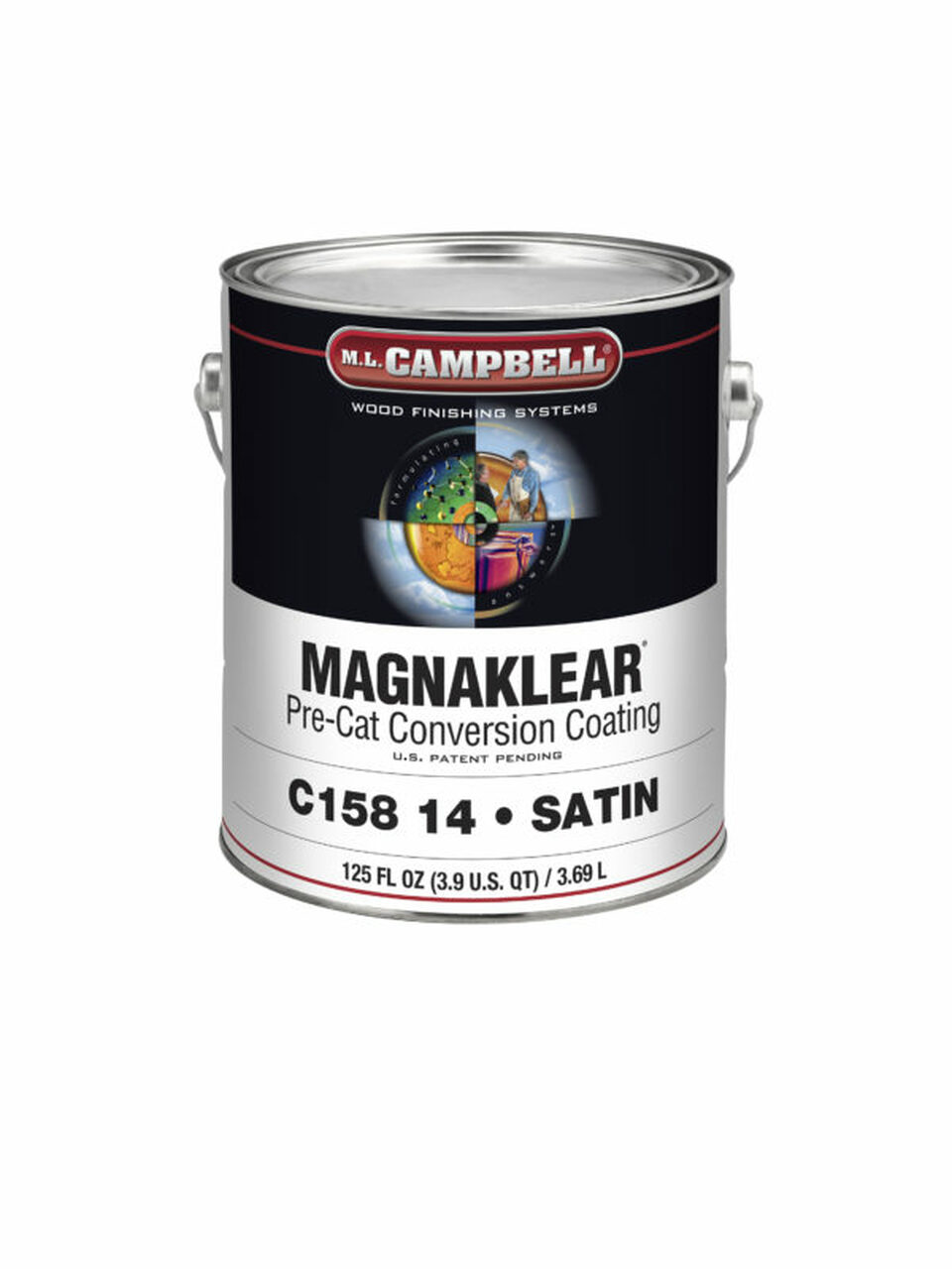 Magnaklear Clear Pre-cat Satin Gallon