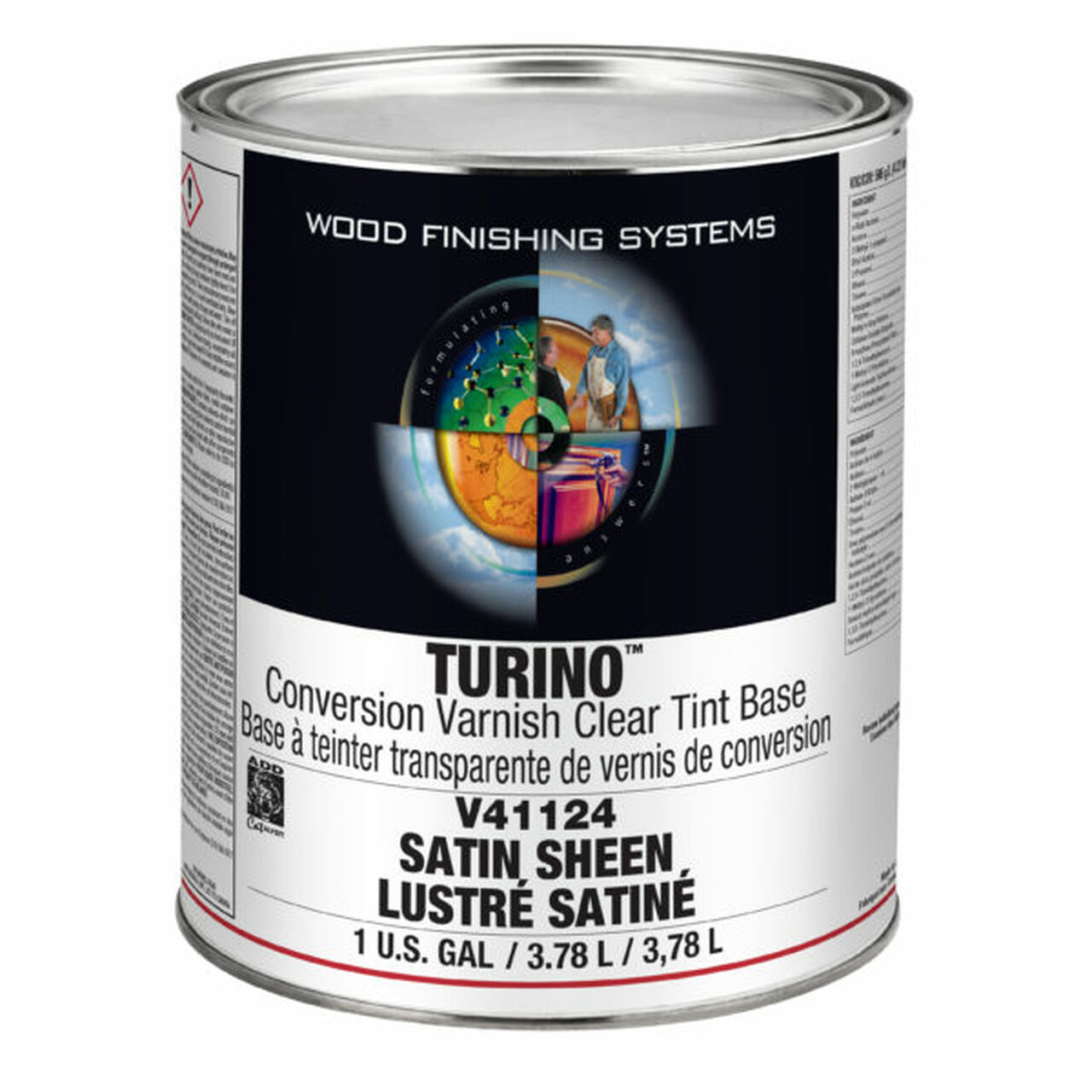Turino White/ Opaque Conversion Varnish Satin Gallon