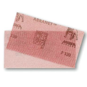 Abranet Grip Sheet 320 Grit 50 Sheets/Pk 3" x 4" MK-9A-129-320