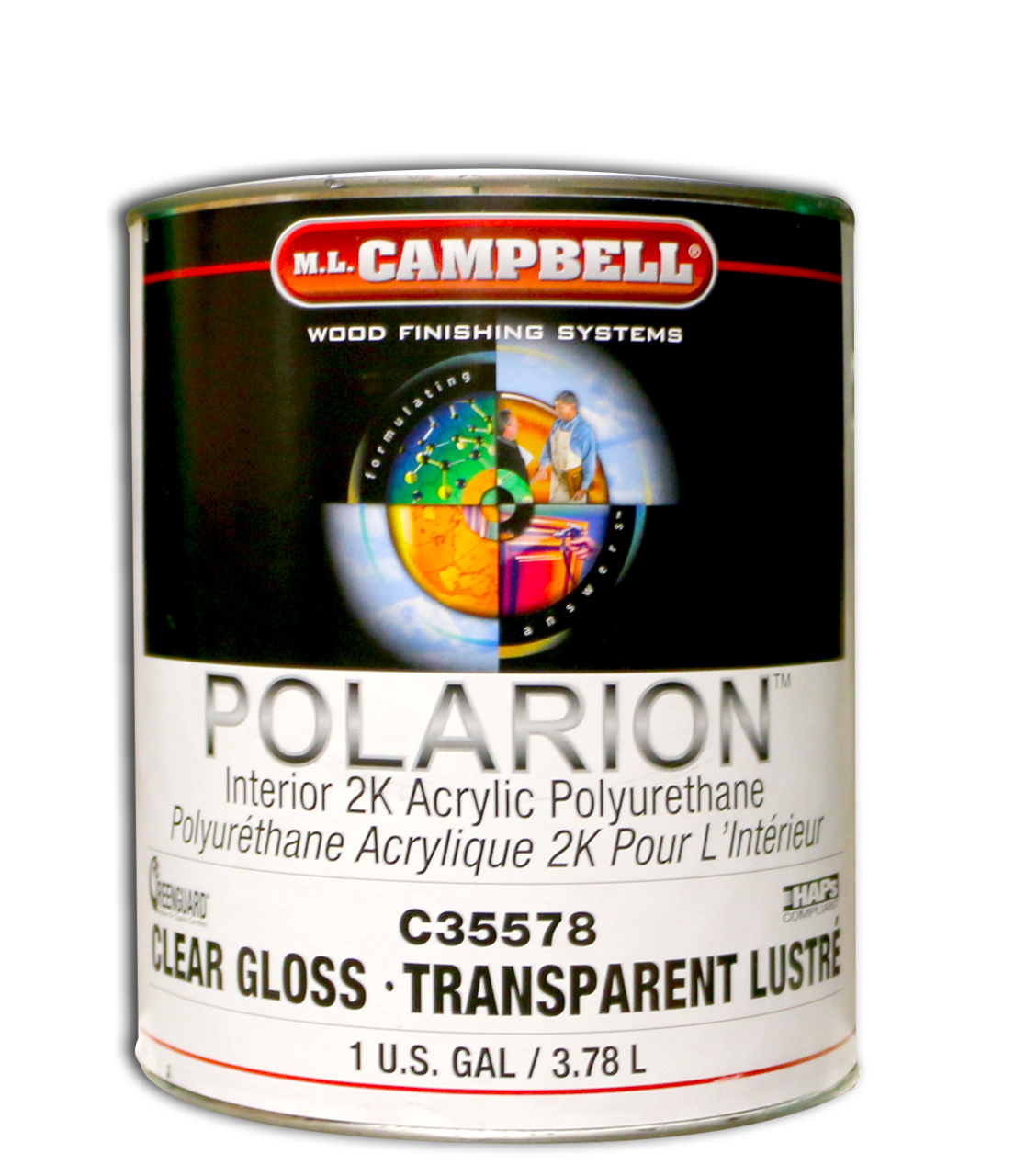 Polarion 2K Acrylic Urethane Interior Clear Gloss Gallon | DSI